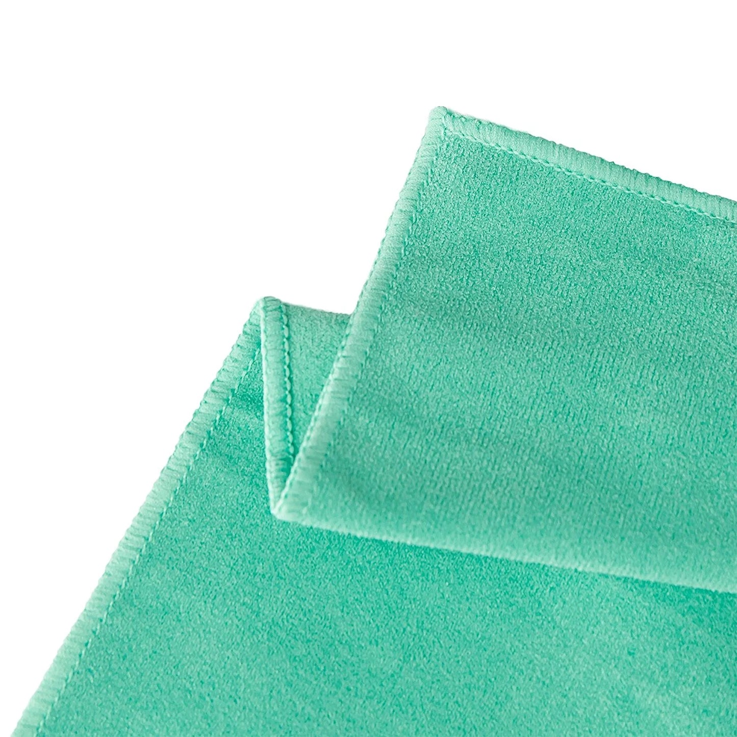 Gosweat Teal Hot Yoga Towel - Ultra-Absorbent 100% Microfiber Suede for Bikram Yoga